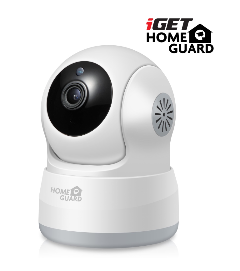 iGET HGWIP711 - bezdr�tov� rota�n� IP HD 720p kamera, FTP, Email, WiFi, no�n� vid�n�, microSD slot