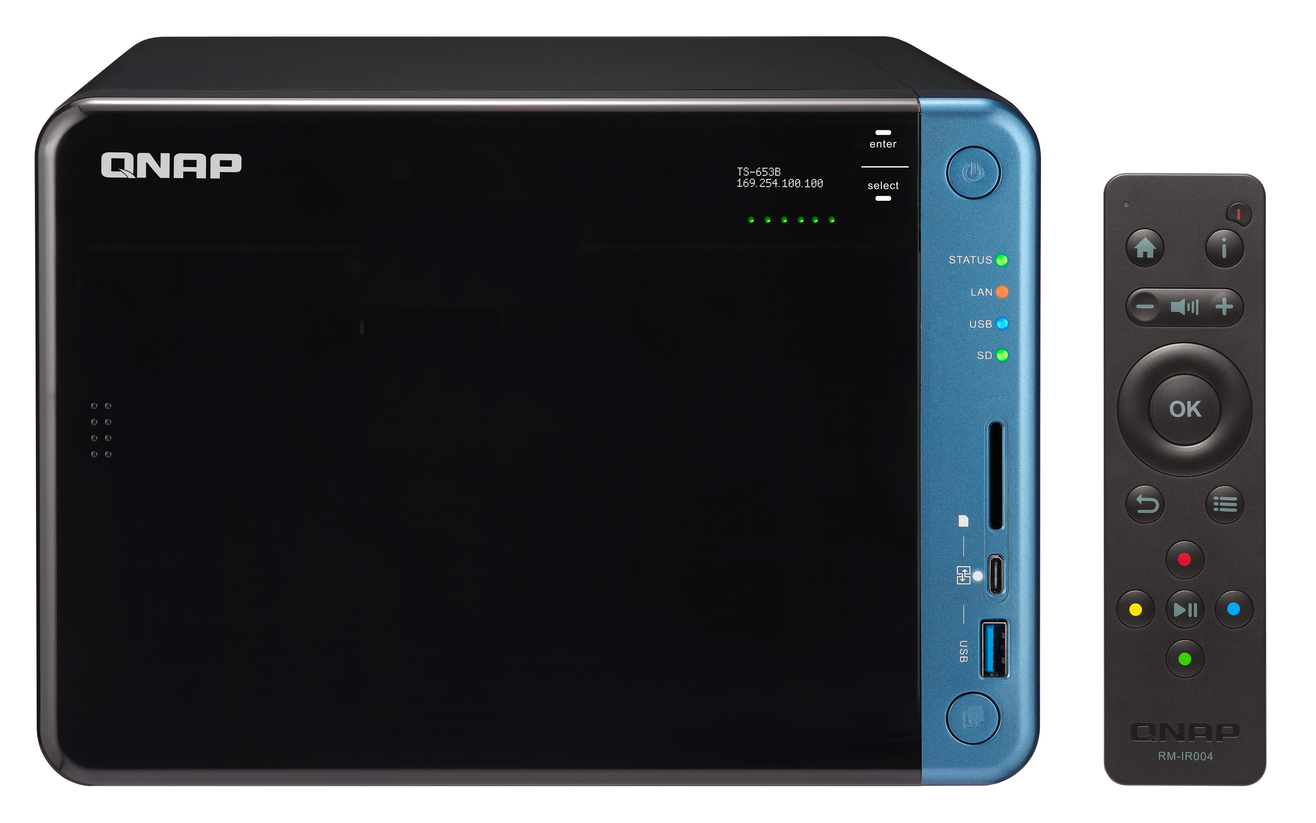 QNAP TS-653B-8G (1,5Ghz/8GB RAM/6xSATA/2xHDMI)