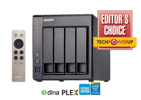 QNAP TS-451+-2G (2,0Hz/2GB RAM/4xSATA/HDMI)