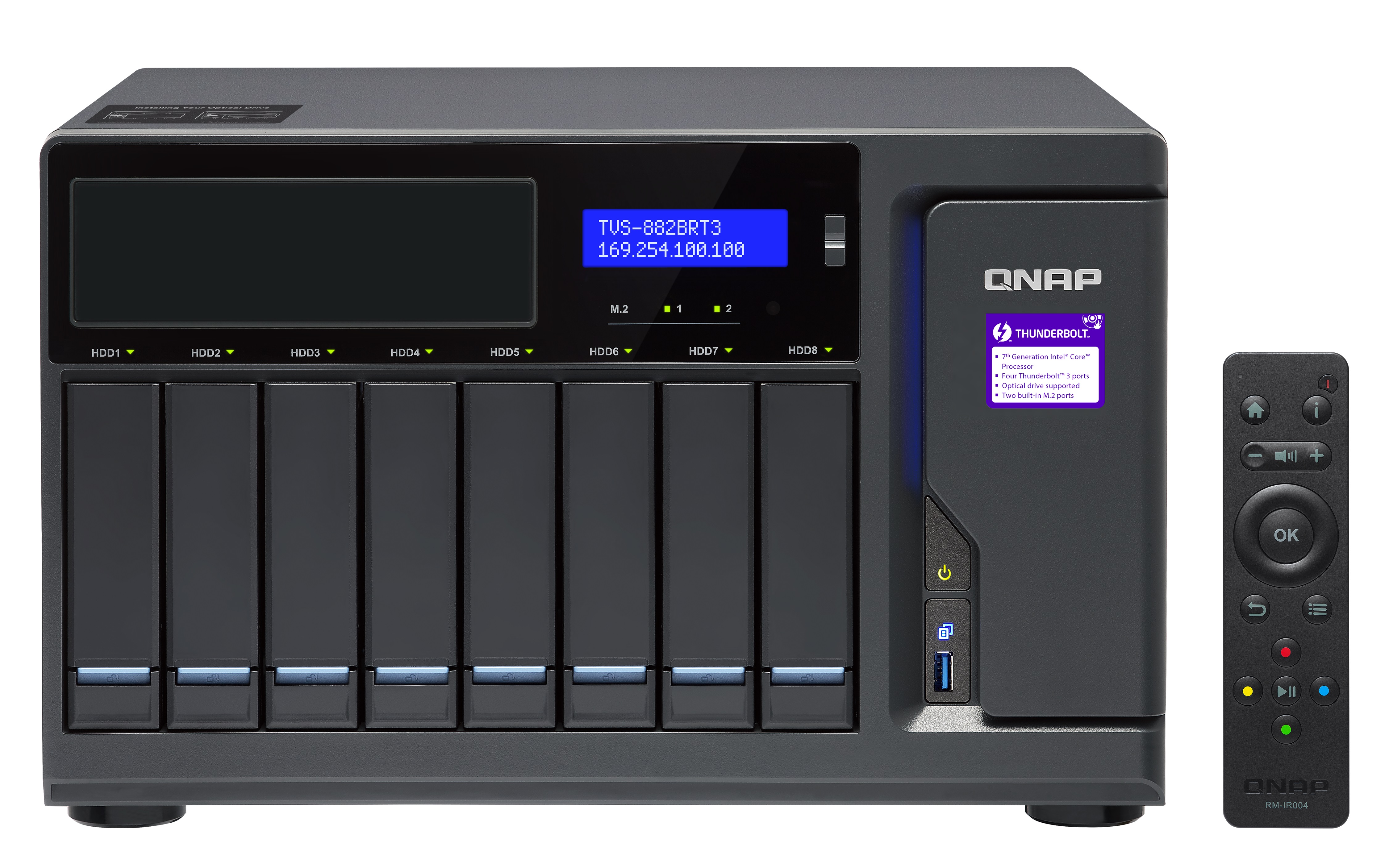 QNAP TVS-882BRT3-i7-32G (3,6GHz/32GB/8xSATA)