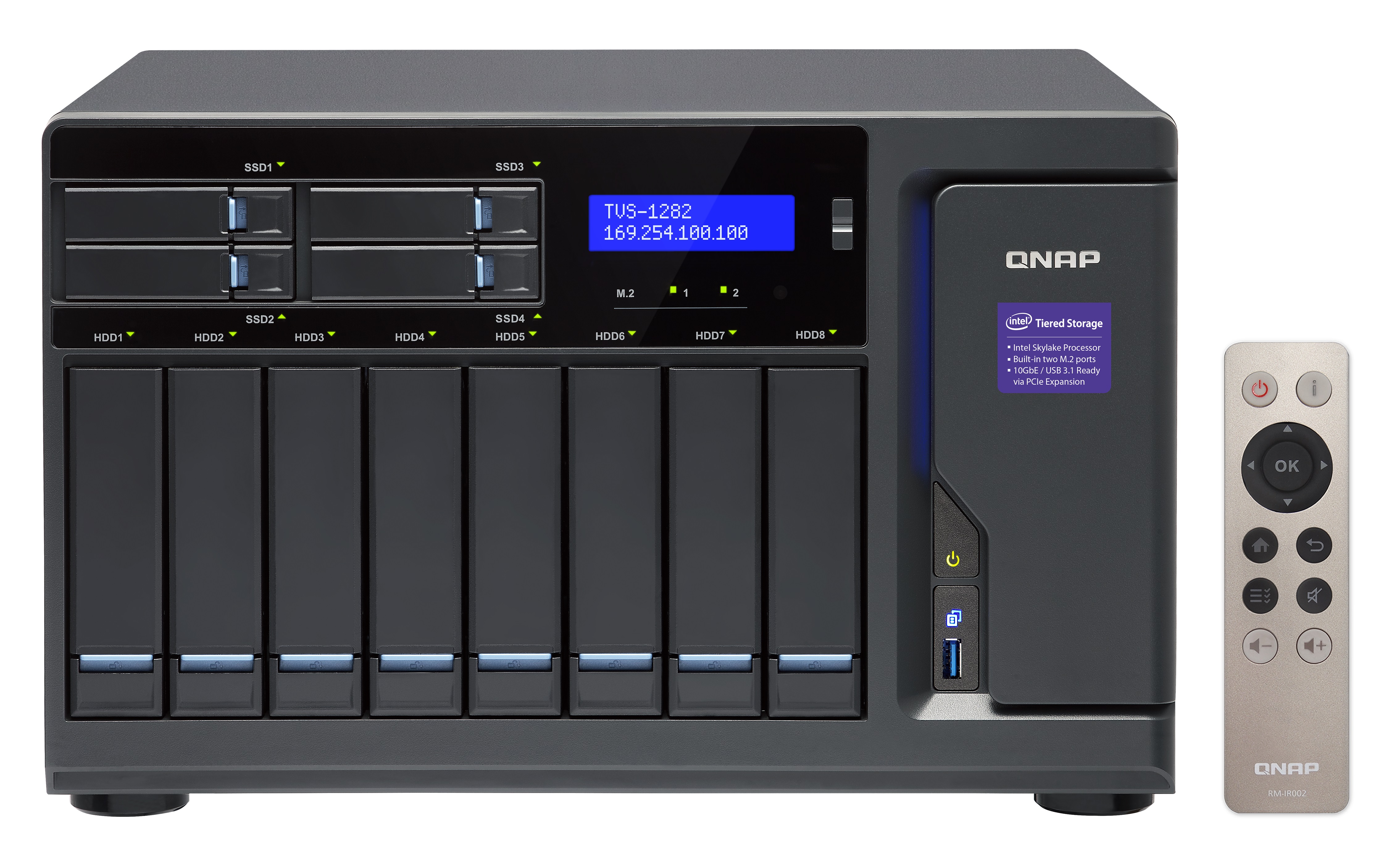 QNAP TVS-1282-i7-32G (3,4G/32GB RAM/12xSATA)