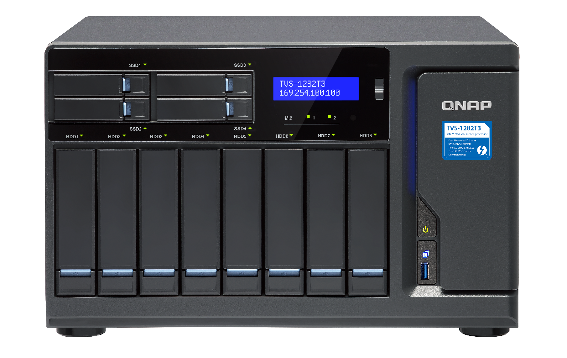QNAP TVS-1282T3-i5-16G (3,4G/16GB RAM/12xSATA)