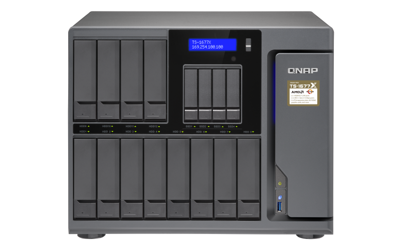 QNAP TS-1677X-1600-8G(3,2GHz/8GB RAM/16xSATA)