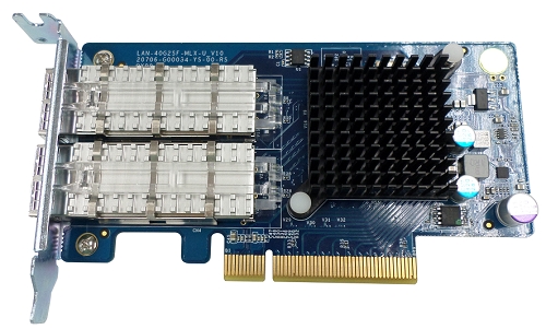 QNAP Dual-port 40GbE QSFP+ network expansion card