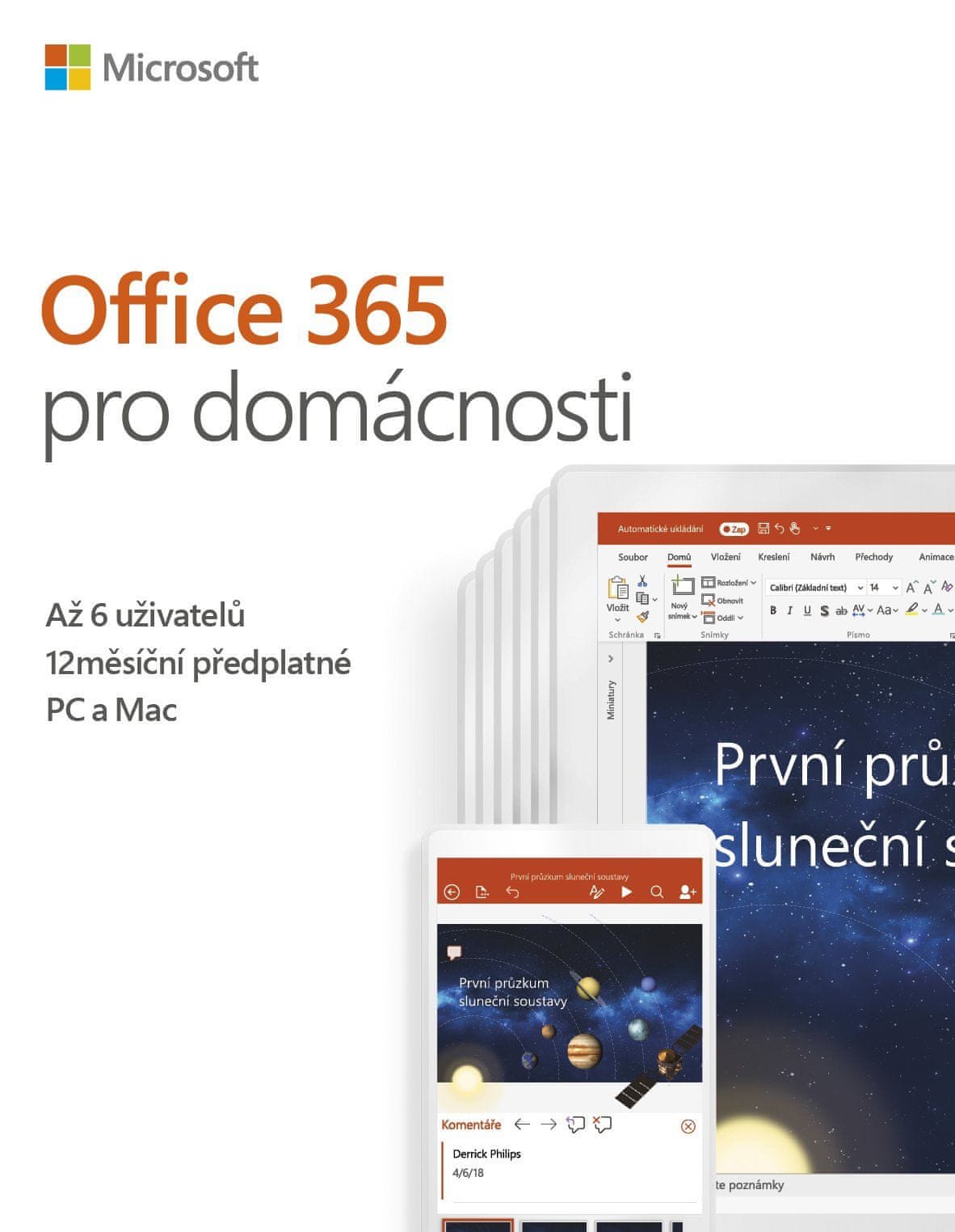 Office 365 Home 32-bit/x64 SK pron�jem P4