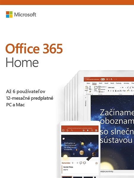 Office 365 Home 32-bit/x64 Eng pron�jem P4