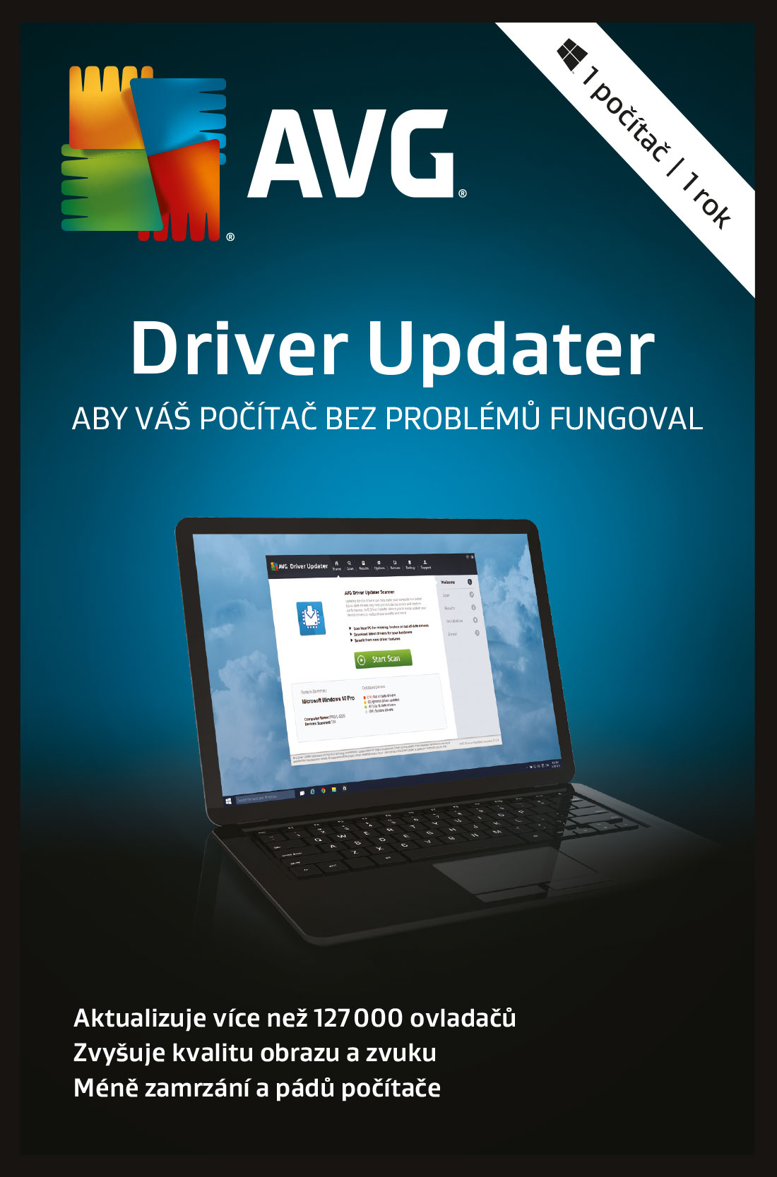 AVG Driver Updater 1 PC 12 m�s.