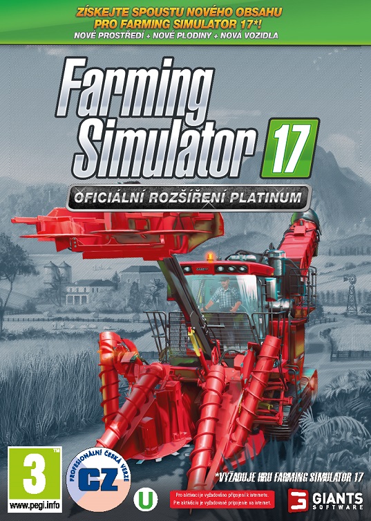 Farming Simulator 17 - ofici�ln� roz���en� Platinu