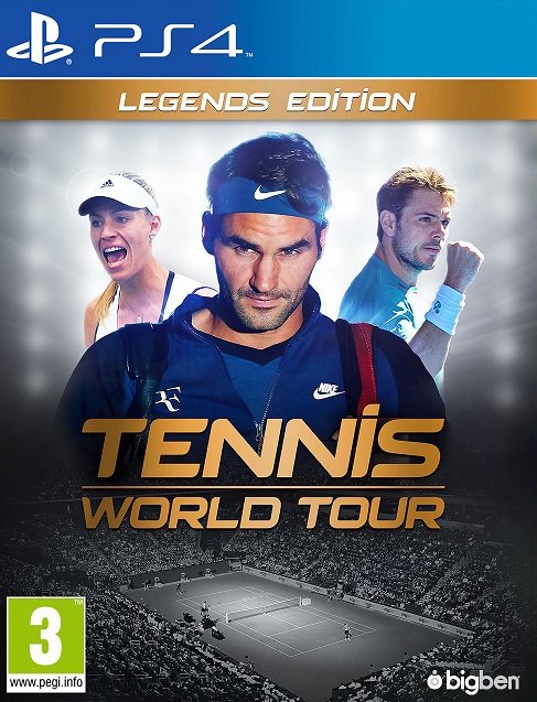 PS4 - Tennis World Tour: Legends Edition