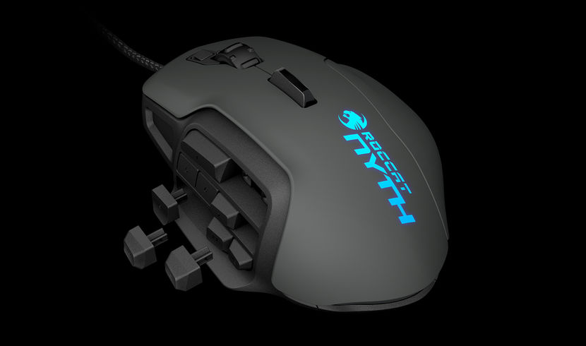 ROC-11-900 NYTH Modular MMO Gaming Mouse, Black