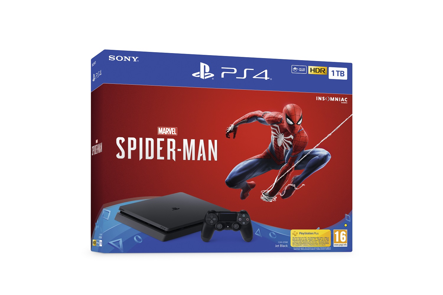 PS4 - Playstation 4 1TB + Spider-Man