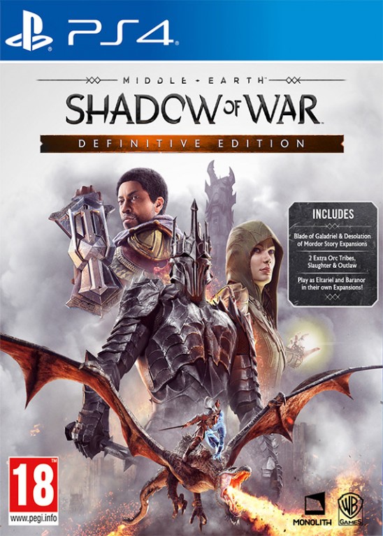 PS4 - Middle-earth: Shadow of War Definitive Edition