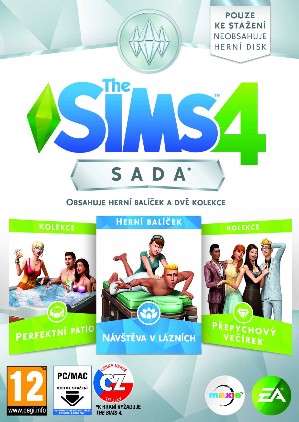 PC CD - The Sims 4 Bundle Pack 1