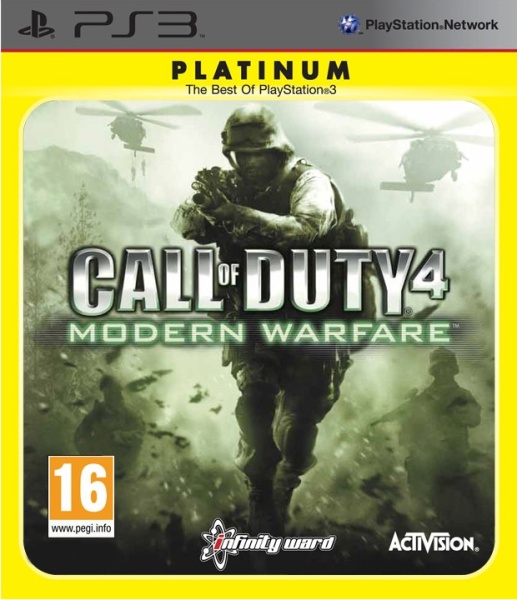 PS3 - Call of Duty: Modern Warfare Platinum