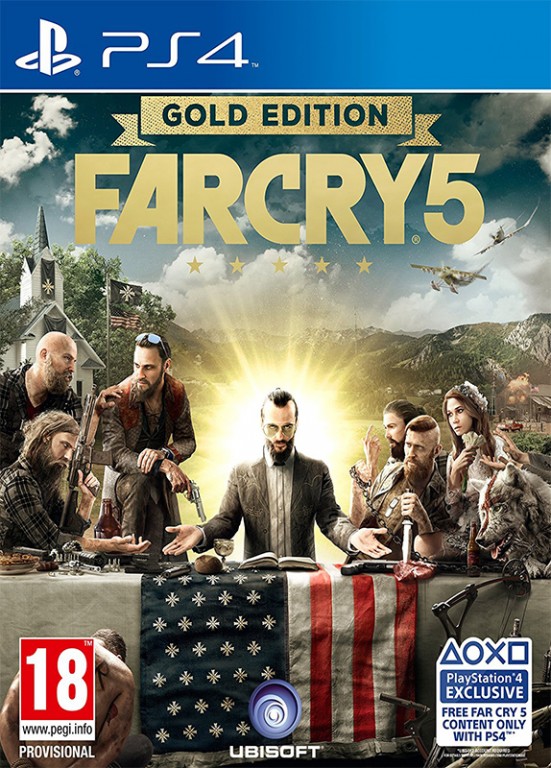 PS4 - FAR CRY 5 Gold edition