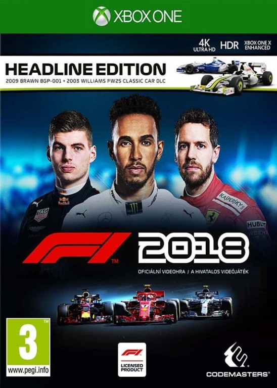 XONE - F1 2018 D1 edice