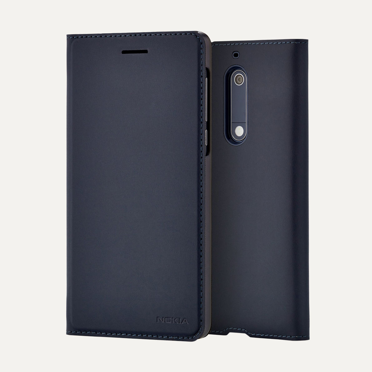 Nokia CC-302 Slim Flip Cover pro Nokia 5, Blue