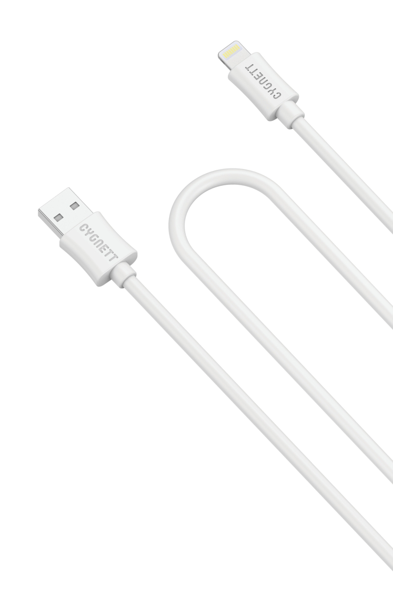 CYGNETT Lightning Charge & Sync Cable 1m - White 