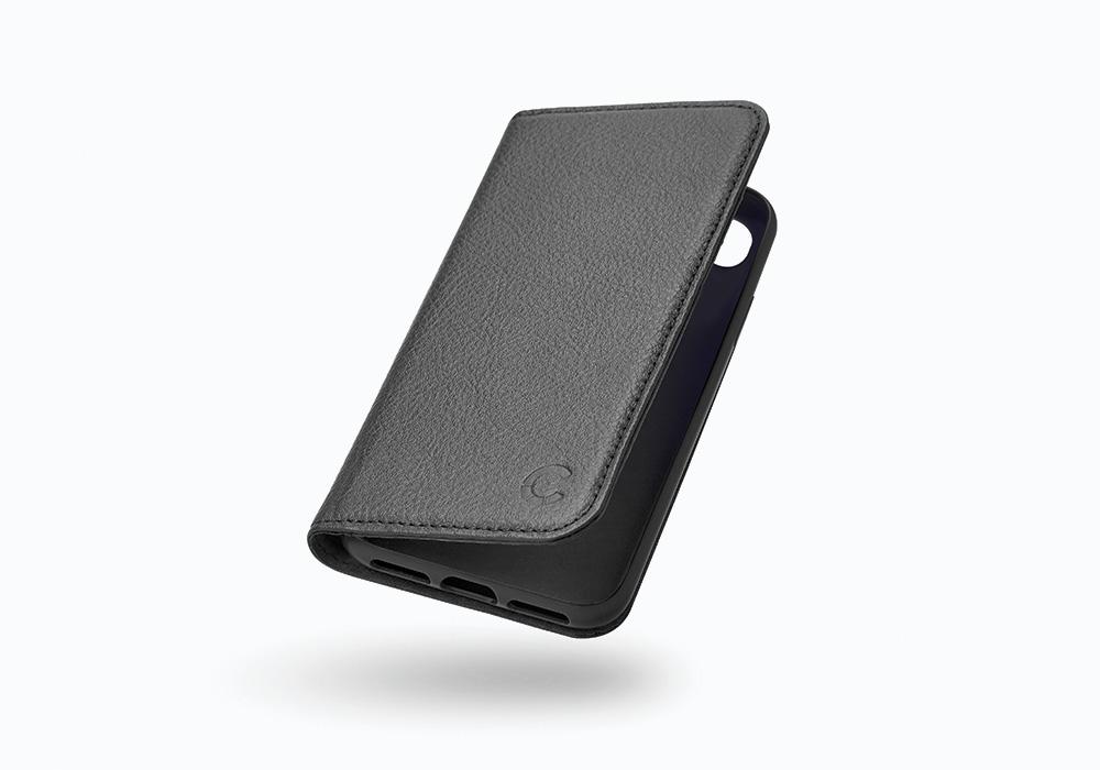 CYGNETT iPhone 8 Plus Leather Wallet Case in Black 
