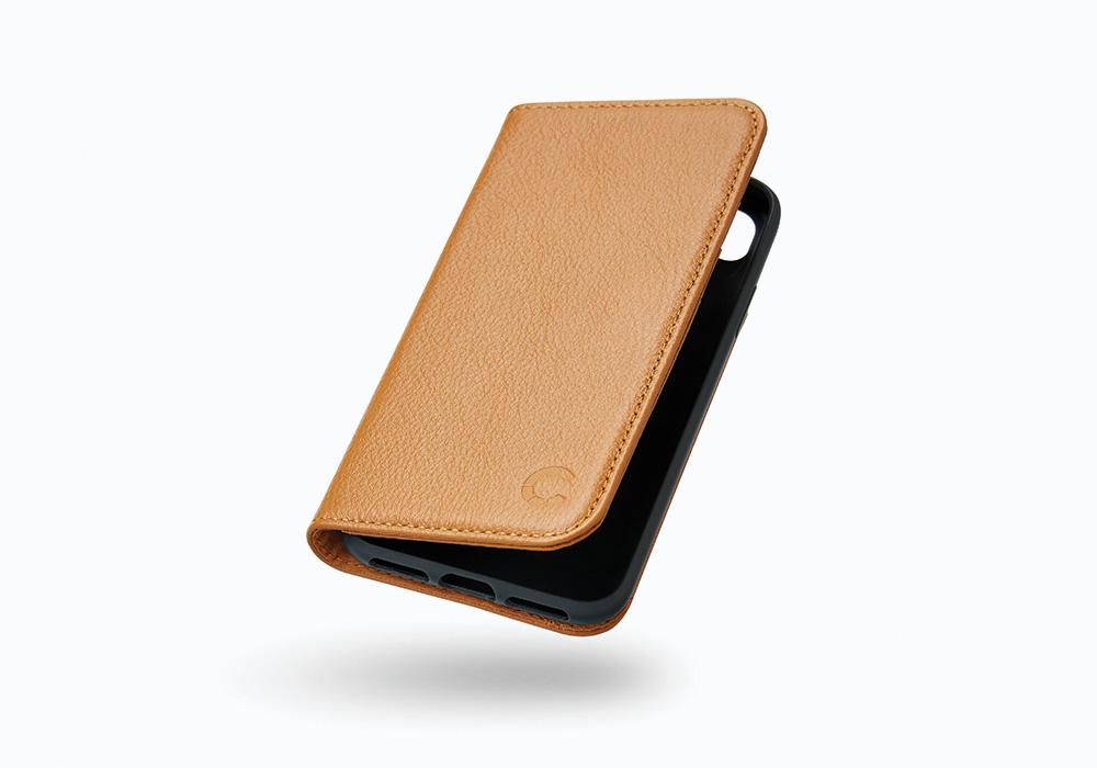 CYGNETT iPhone 8 Plus Leather Wallet Case in Tan 