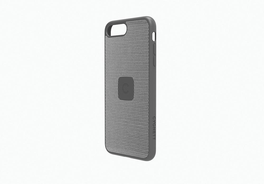 CYGNETT iPhone 8 Plus Case Carbon Fibre in silver 