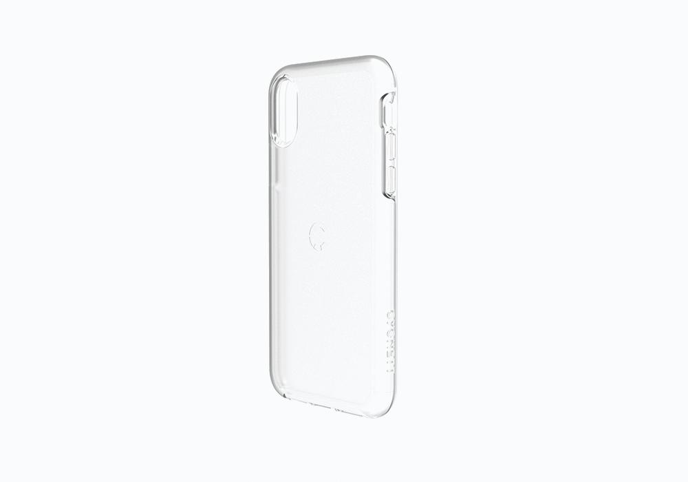 CYGNETT iPhone X Slim Protective Case in Crystal
