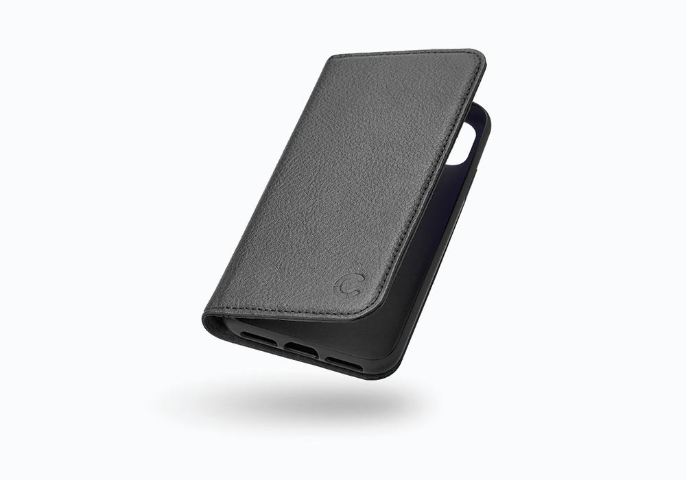 CYGNETT iPhone X Leather Wallet Case in Black