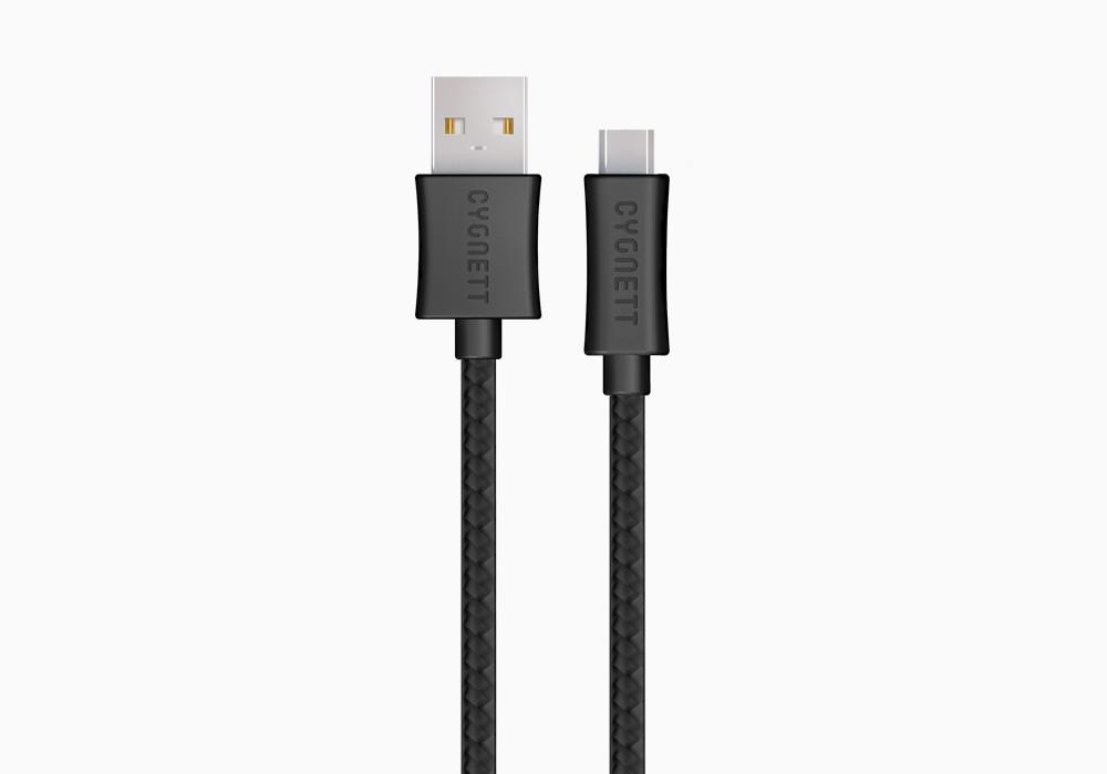 CYGNETT kabel 2m USB-C na USB-A 3.1 GEN 1 Braidet