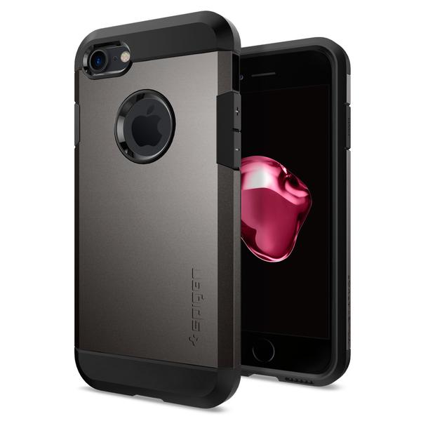 OCHRANN� KRYT (HARD) SPIGEN Tough Armor PRO APPLE IPHONE 5 - METAL SLATE