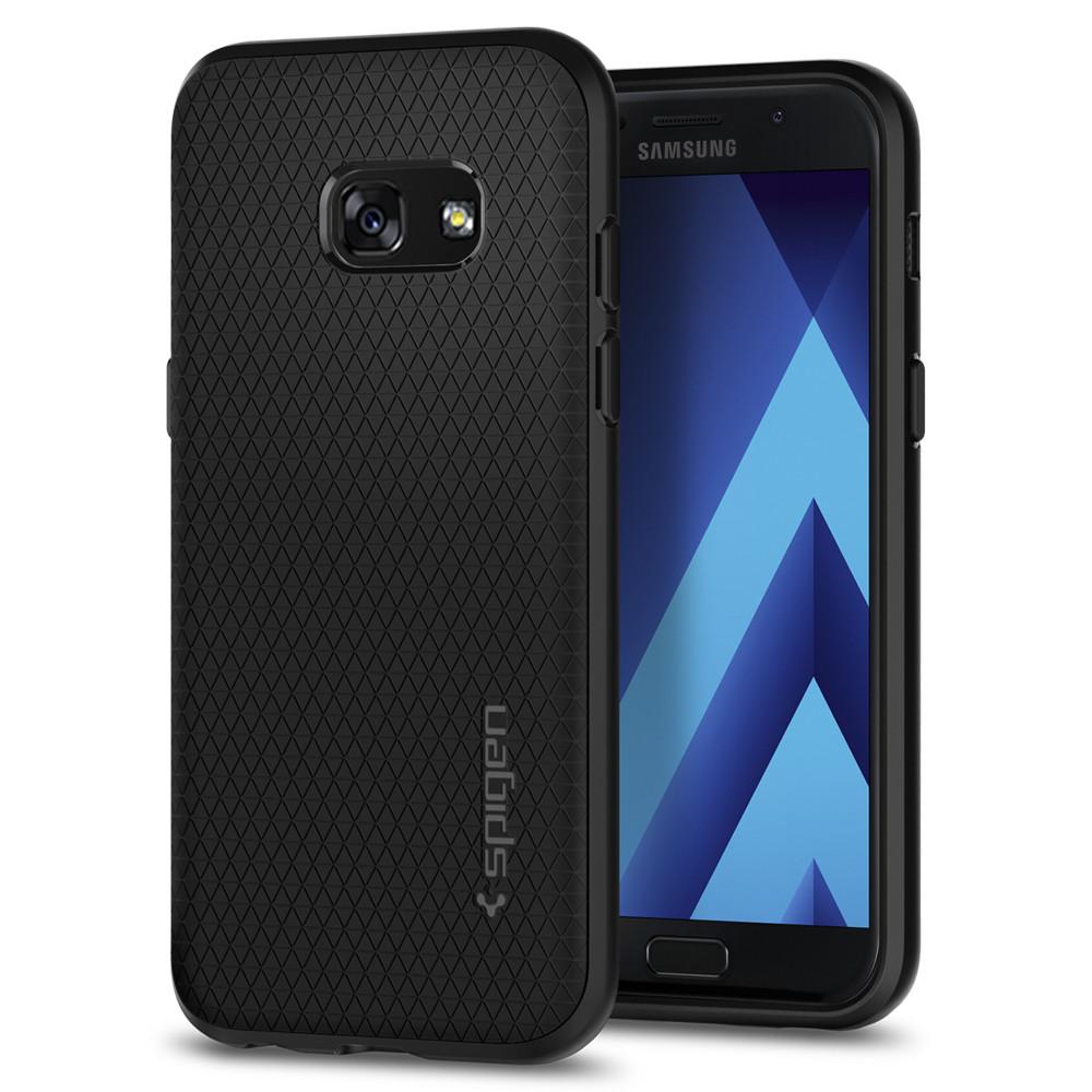 OCHRANN� KRYT (TPU) SPIGEN Liquid Air PRO SAMSUNG GALAXY A3 2017 - �ERN�