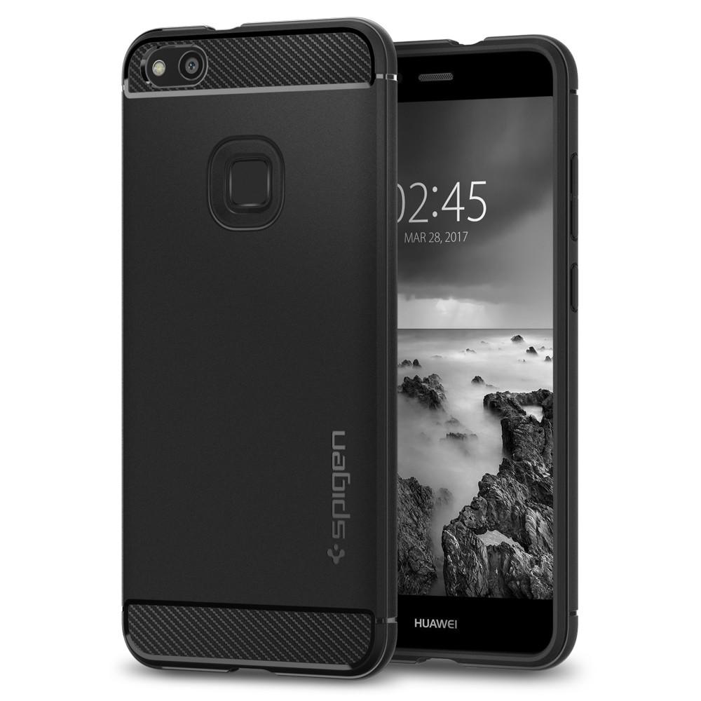 OCHRANN� KRYT (TPU) SPIGEN Rugged Armor PRO HUAWEI P10 LITE - BLACK