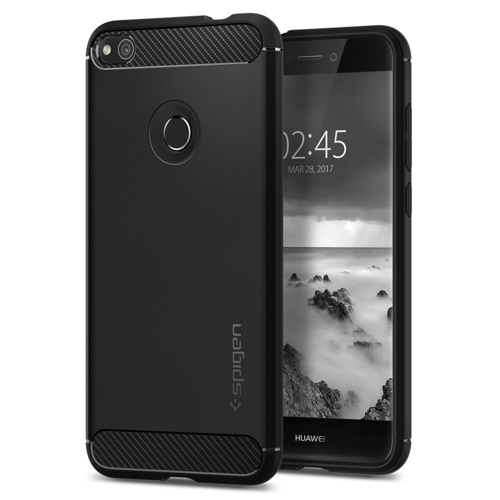 OCHRANN� KRYT (TPU) SPIGEN Rugged Armor PRO HUAWEI P9 LITE 2017 - BLACK