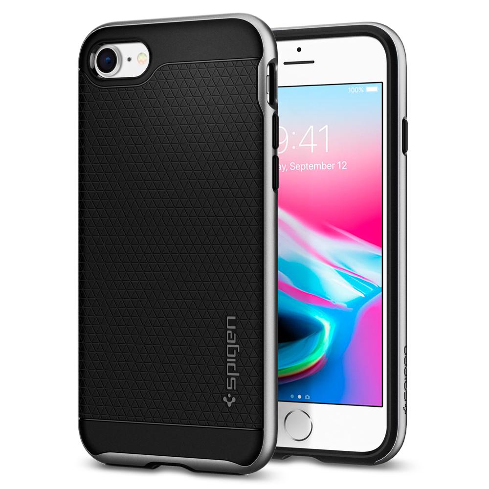 OCHRANN� KRYT (TPU+HARD) SPIGEN Neo Hybrid 2 PRO APPLE IPHONE 7/8 - ST��BRN�