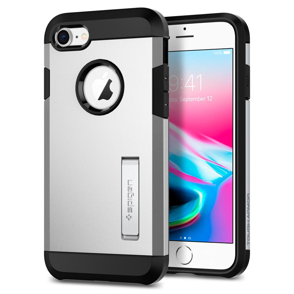 OCHRANN� KRYT SPIGEN Tough Armor 2 PRO APPLE iPHONE 7/8 - st��brn�