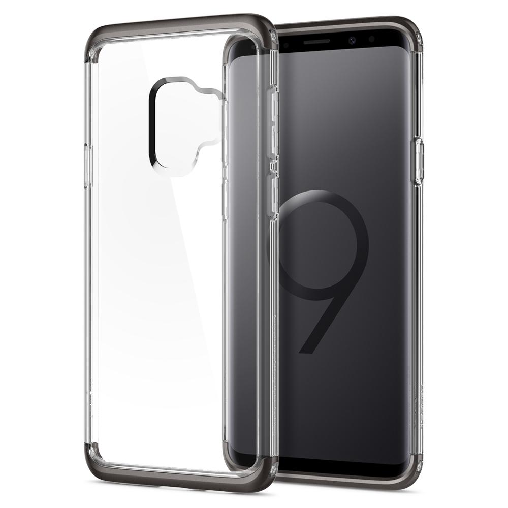 OCHRANN� KRYT (TPU+HARD) SPIGEN Neo Hybrid Crystal pro SAMSUNG GALAXY S9 - metal