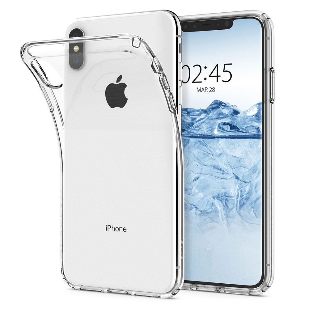 Kryt Spigen Liquid Crystal pro Apple iPhone XS Max 