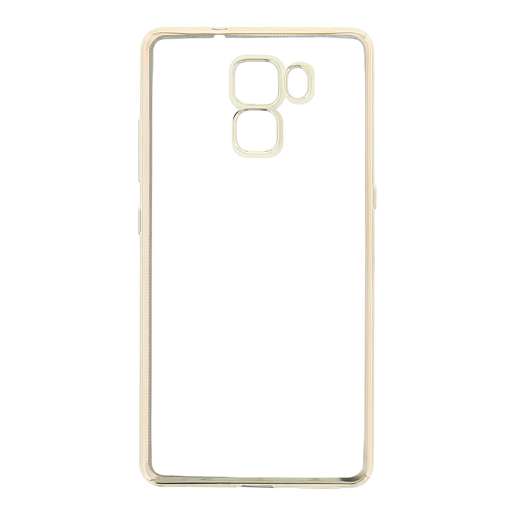 Kisswill TPU Pouzdro Transparent/Gold pro Honor 7