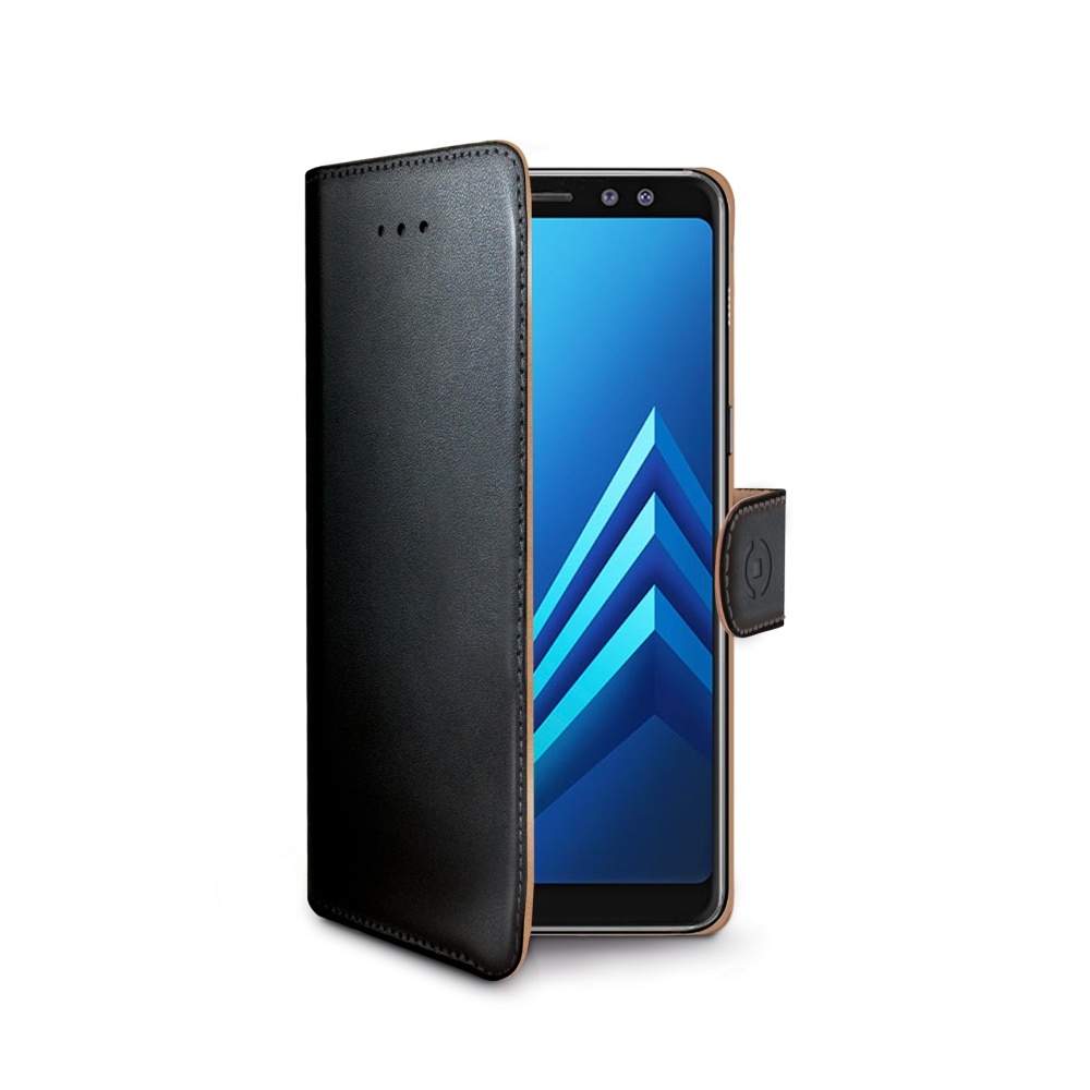 Pouzdro typu kniha Wallet Galaxy A8 (2018), �ern�
