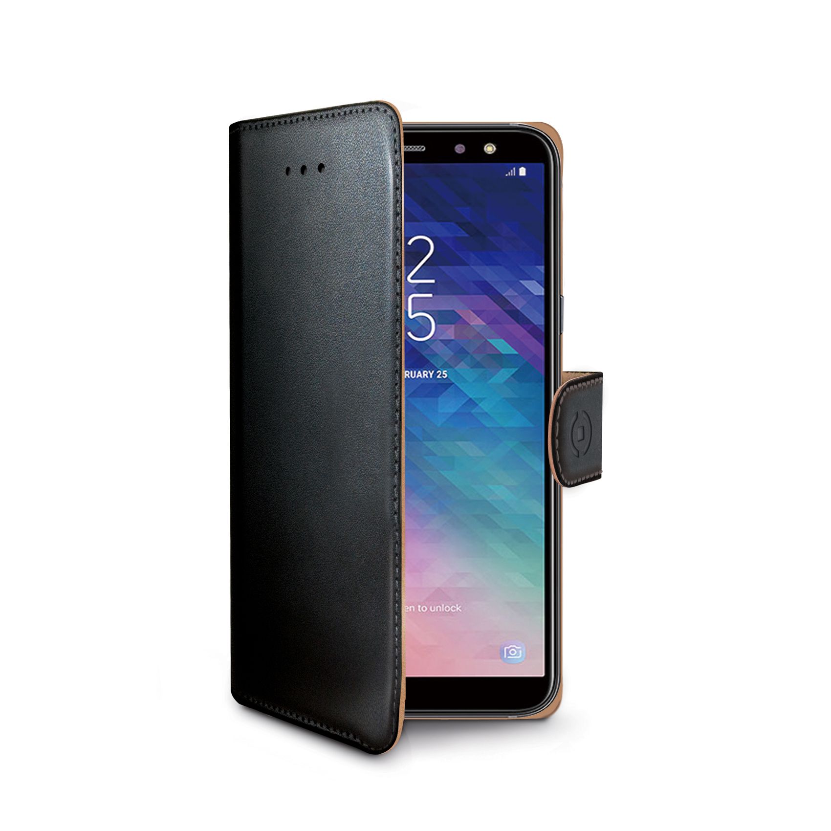 Pouzdro typu kniha Wallet Galaxy A6 (2018), �ern�
