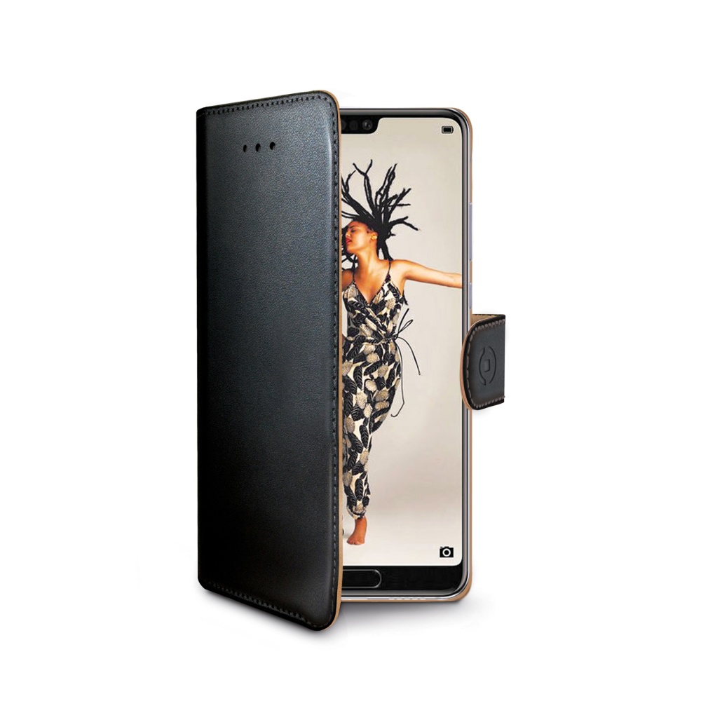 Pouzdro typu kniha Wallet Huawei P20, �ern�