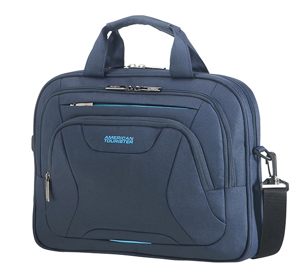 American Tourister AT Work Laptop Bag 13,3��-14,1�� Midnight Navy 