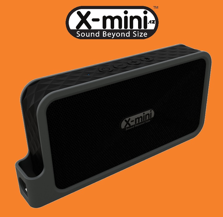 X-mini � EXPLORE PLUS, Bluetooth stereo reproduktor s pasivn�m wooferem a mikrofonem, 3+3W, IPX4