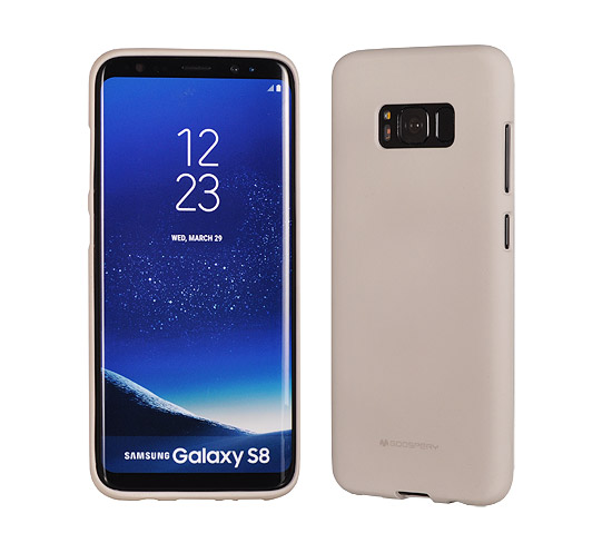 Mercury Soft Feeling TPU pro Apple iPhone X Stone