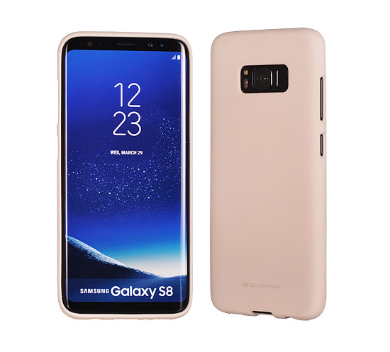 Mercury Soft Feeling TPU pro Samsung Galaxy A5 2017 (A520) Pink Sand