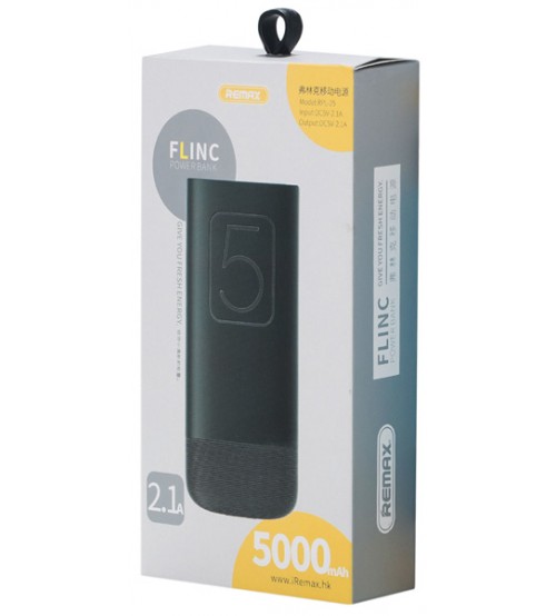 Power bank 5.000mAh,Remax RPL-25 Flinc,�ern�