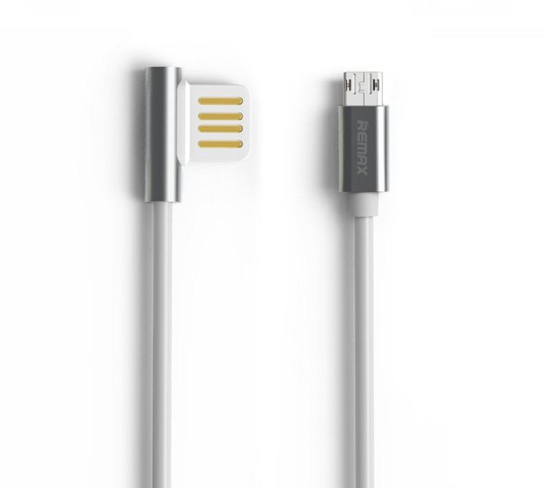 Remax RC-054m , datov� kabel micro USB,st��brn� 
