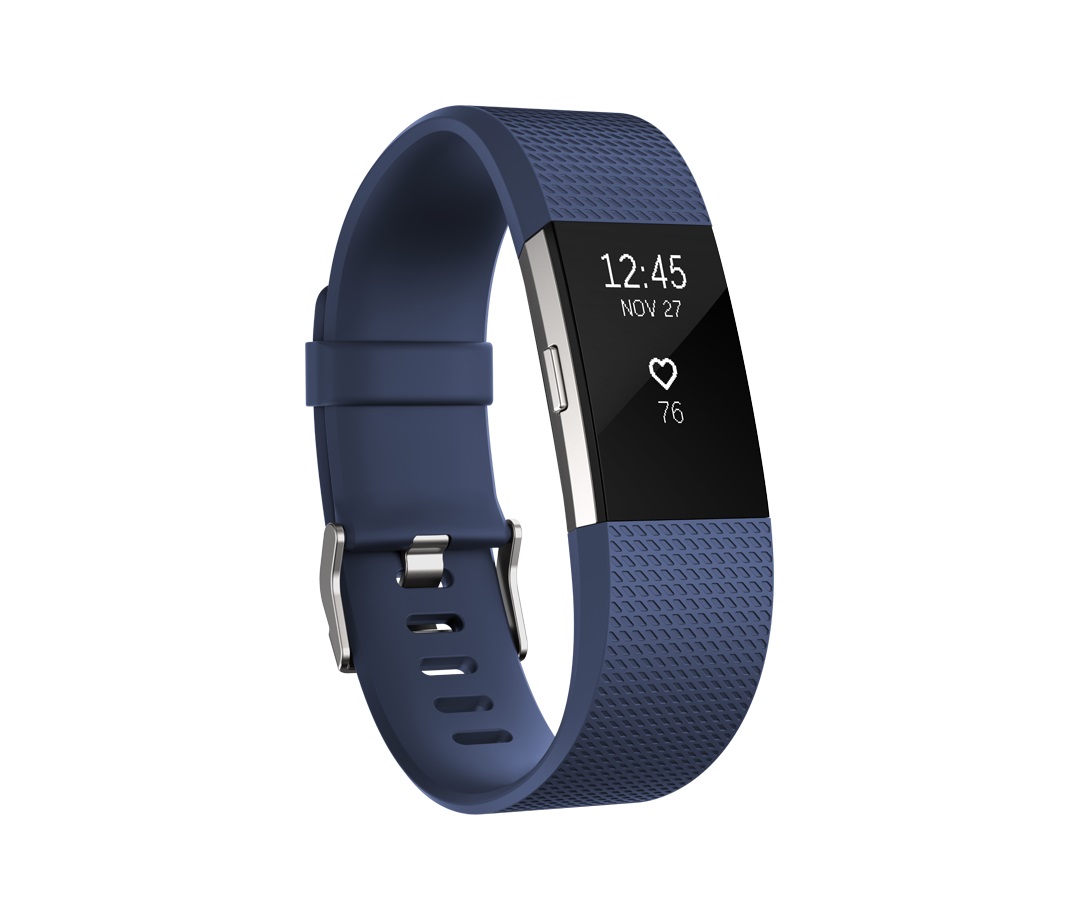 Fitbit Charge 2 Blue Silver - Small