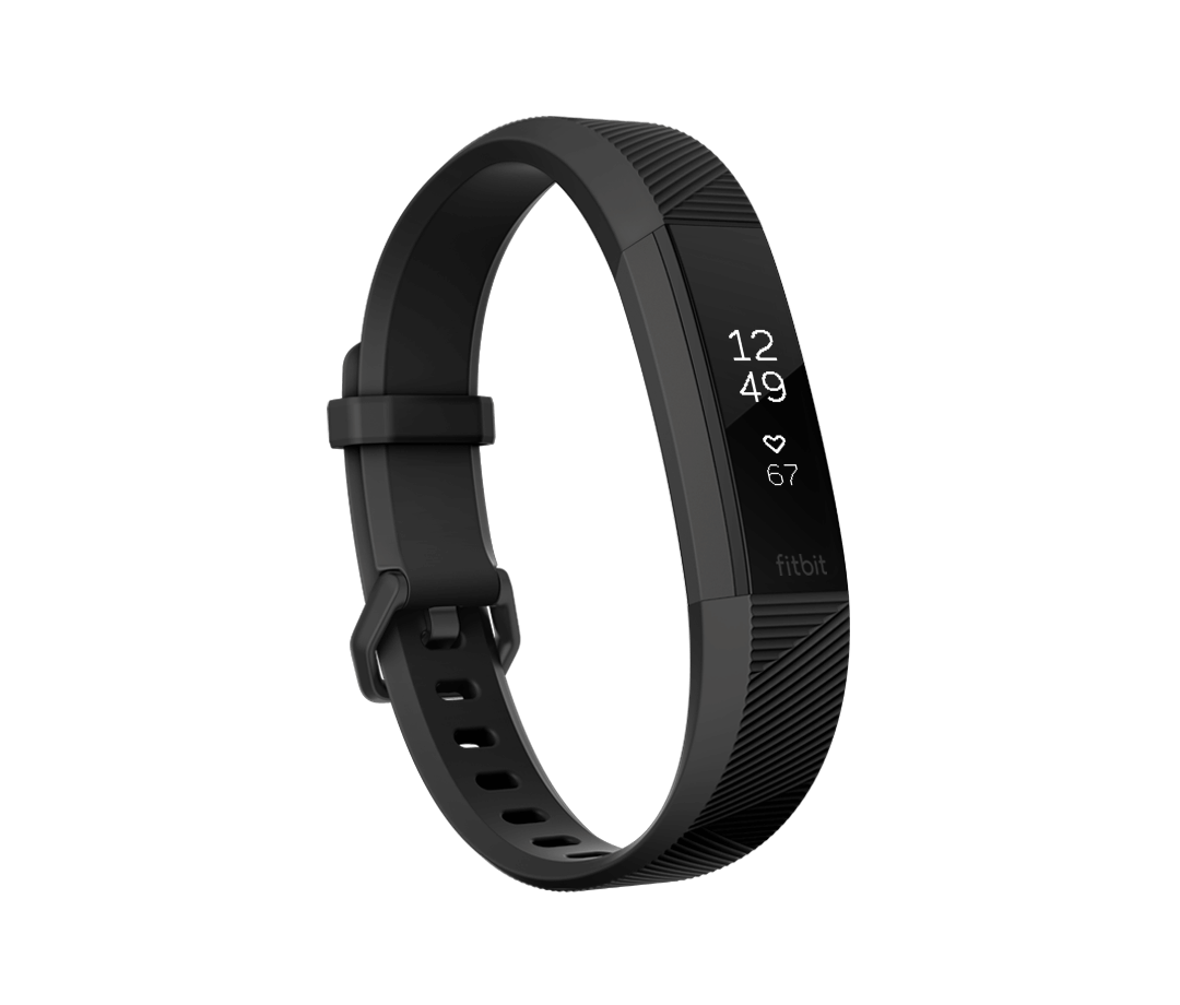 Fitbit Alta HR Black Gunmetal - Large