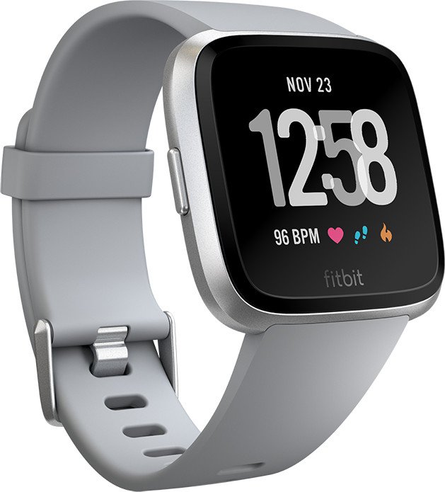 Fitbit Versa - Gray / Silver Aluminum