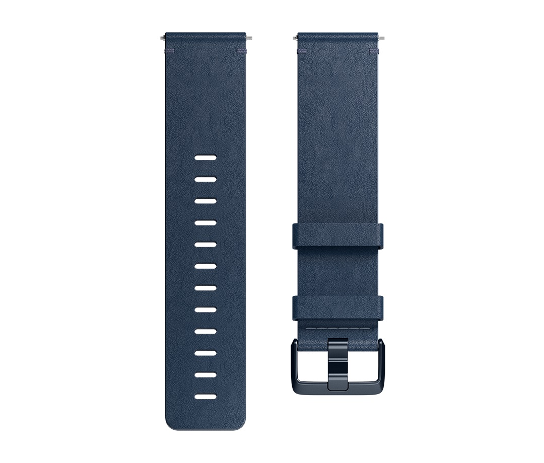 Fitbit Versa �em�nek Leather Midnight Blue - Large 